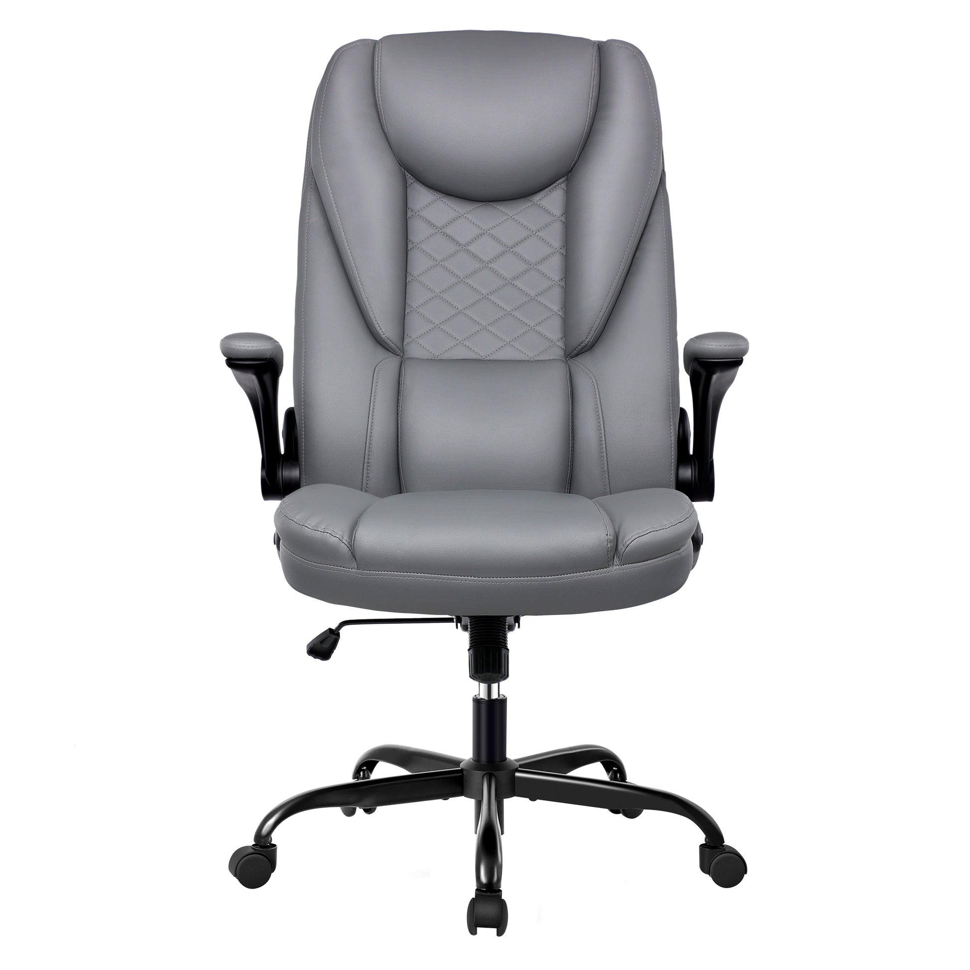 Ergonomic Leather Office Chair With Lumbar Support SDA002