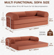 78.7'' Upholstered Sleeper Sofa