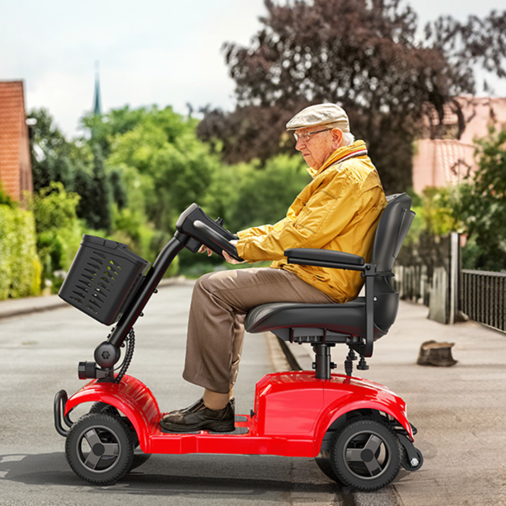 4-Wheel Electric Foldable  Mobility Scooter for Seniors