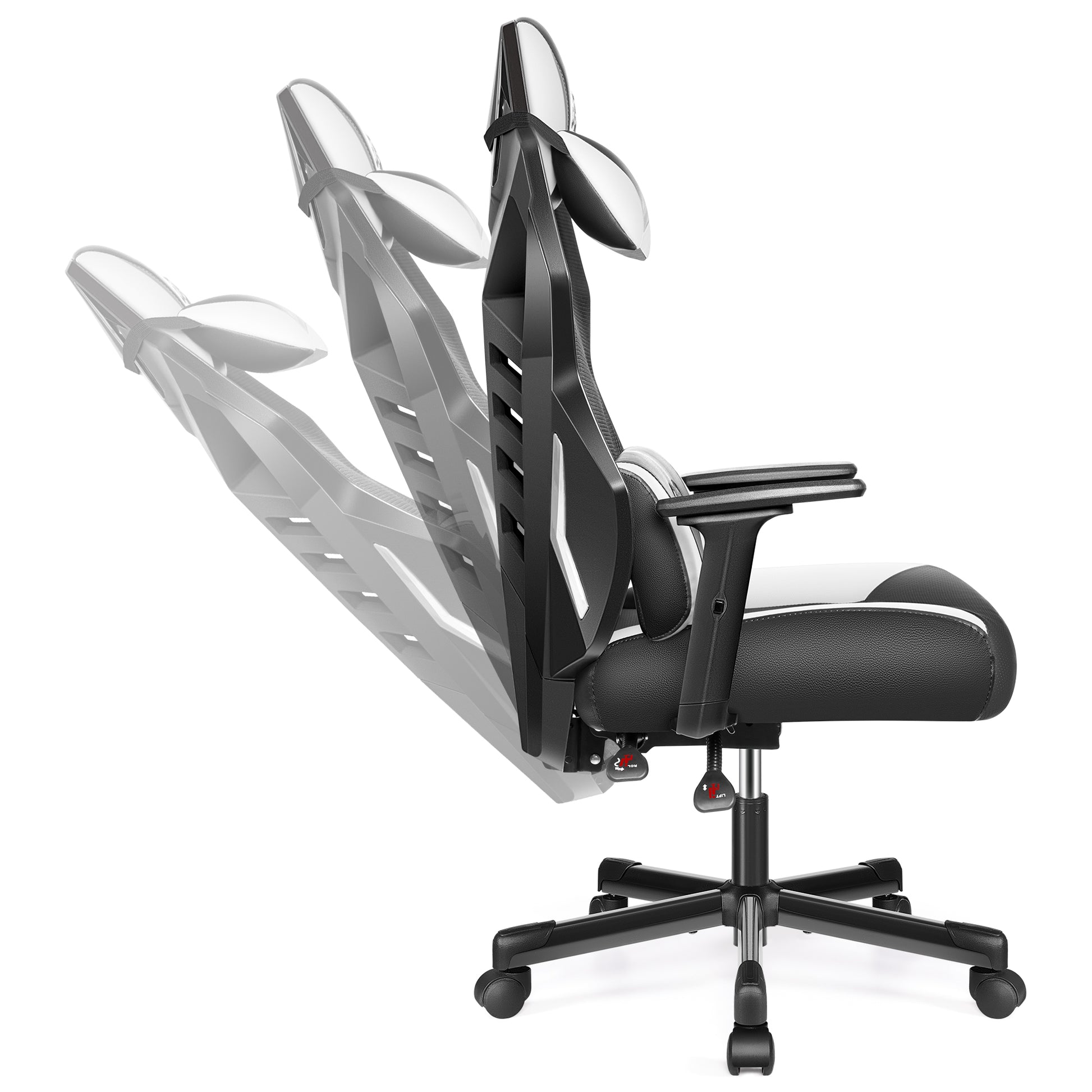 Kerdom Gaming Chair PC Chair with Ergonomics Lumbar Support