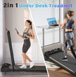 4 in 1 Incline Walking Pad with Handle Bar