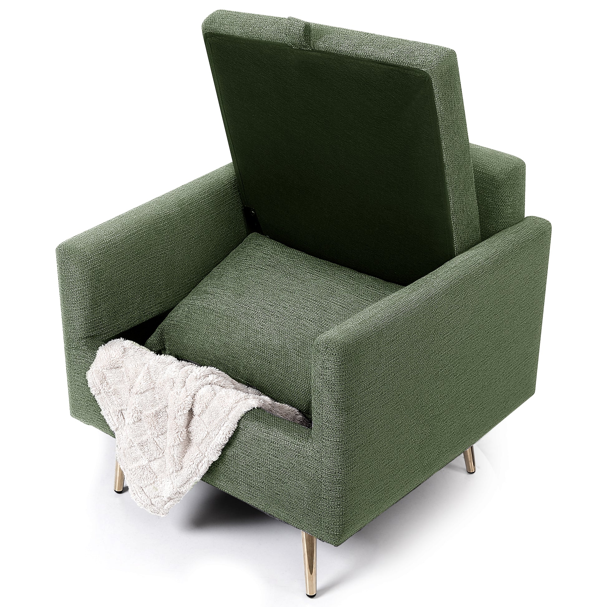 Marques Heritage Green Fabric ArmChair