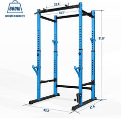 Squat Rack Pull-Up Bar, Adjustable Squat Rack Bracket