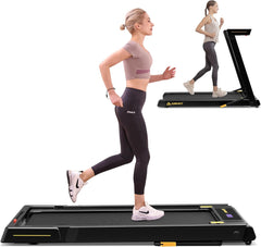 3 in 1 Foldable Treadmill with Removable Desk