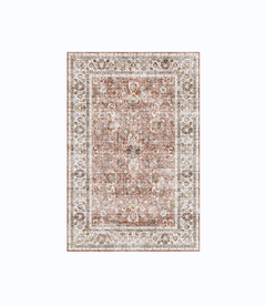 3'×5' Adeline Antique Red Rug