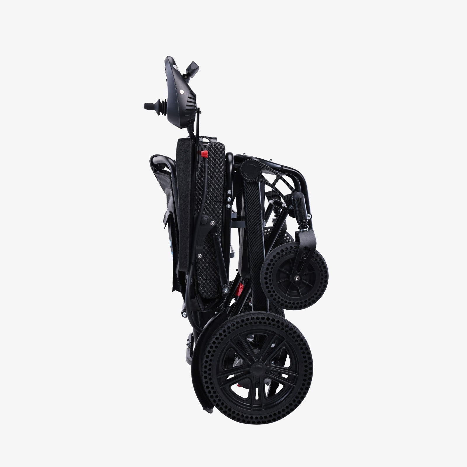 Foldable Lightweight Electric Wheelchair with Adjustable Backrest for All Terrain Airline Approved