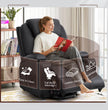 5032 Infinite Position Power Lift Recliner Chair w/ Massage & Heat