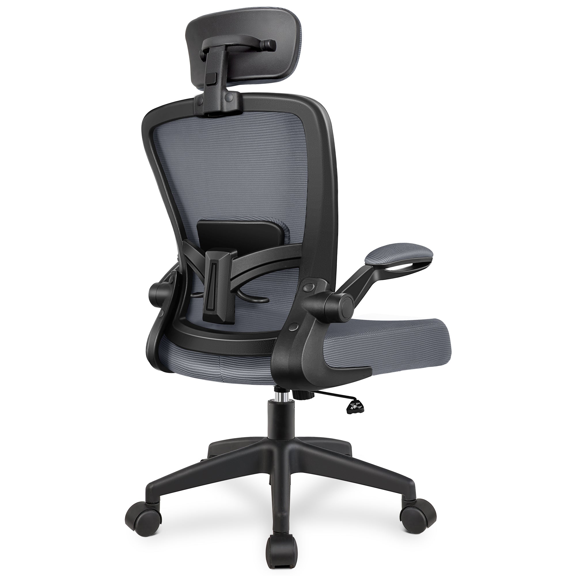 Ergonomic Office Chair Headrest Desk Chair With Adjustable Lumbar