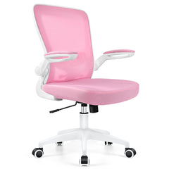 Office Chair, Ergonomic Desk Chair with Adjustable Lumbar Support and Flip up Arms