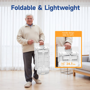 JC35 Electric Bathtub Floor Lift Chair-308 LBS Capacity, Lightweight, Waterproof