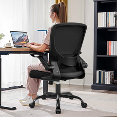 CoolHut Office Chair Ergonomic Desk Chair, High Back Gaming Chair, Big and Tall Reclining Comfy Home Office Chair Lumbar Support Breathable Mesh Computer Chair Adjustable Armrests