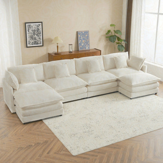 Cozyboy 5-Piece Modular Sofa Chaise (112'')