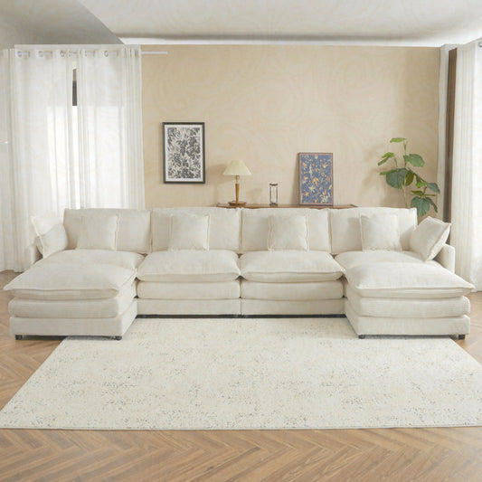 Cozyboy 5-Piece Modular Sofa Chaise (112'')