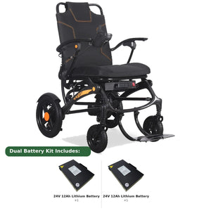 DX07 Ultra-Light Carbon Folding Electric Wheelchair