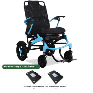 DX07 Ultra-Light Carbon Folding Electric Wheelchair
