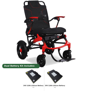 DX07 Ultra-Light Carbon Folding Electric Wheelchair