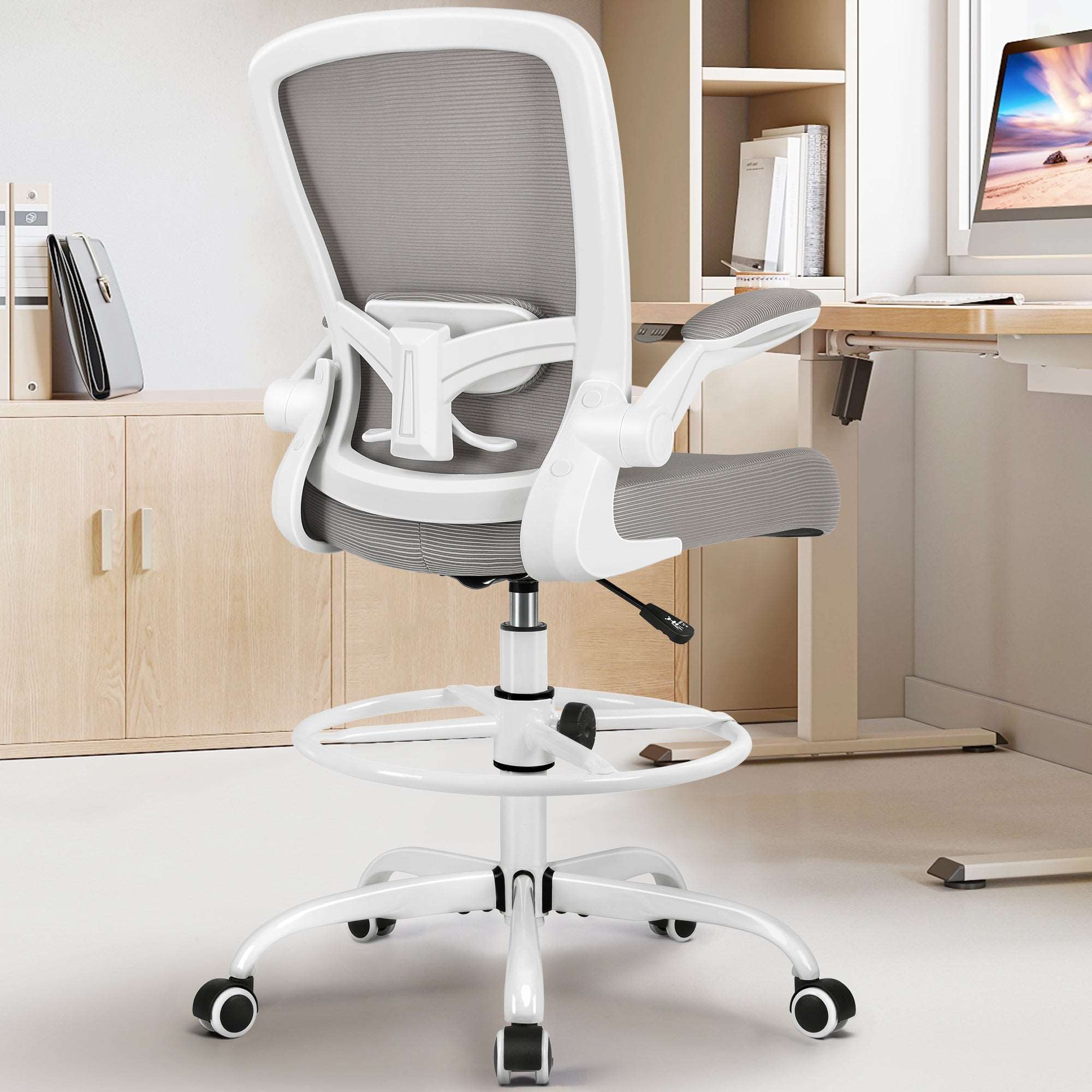 Amazon.com: Ferghana Kawaii Light Green Gaming Chair with Bunny Ears,  Ergonomic Cute Gamer Chair with Footrest and Massage, Racing Reclining  Leather 