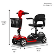 4-Wheel Electric Foldable  Mobility Scooter for Seniors