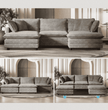 Cozyboy 5-Piece Modular Sofa Chaise (112'')