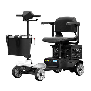MS002 Long-Range Outdoor Mobility Scooter with Detachable Large Basket