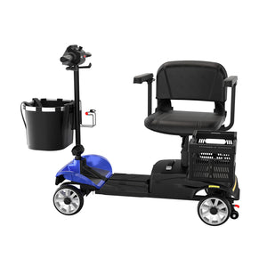 MS002 Long-Range Outdoor Mobility Scooter with Detachable Large Basket