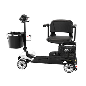 MS002 Long-Range Outdoor Mobility Scooter with Detachable Large Basket