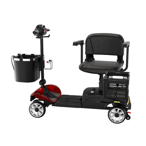 MS002 Long-Range Outdoor Mobility Scooter with Detachable Large Basket