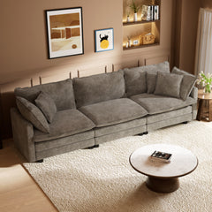 Sectional Sofa Couch, Modern Oversized Sofa Set