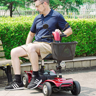 Upgrade 4-Wheel Mobility Scooter for Seniors & Adults