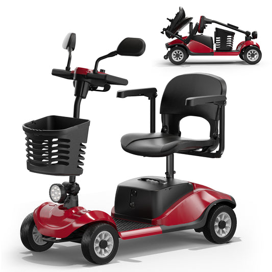 Upgrade 4-Wheel Mobility Scooter for Seniors & Adults