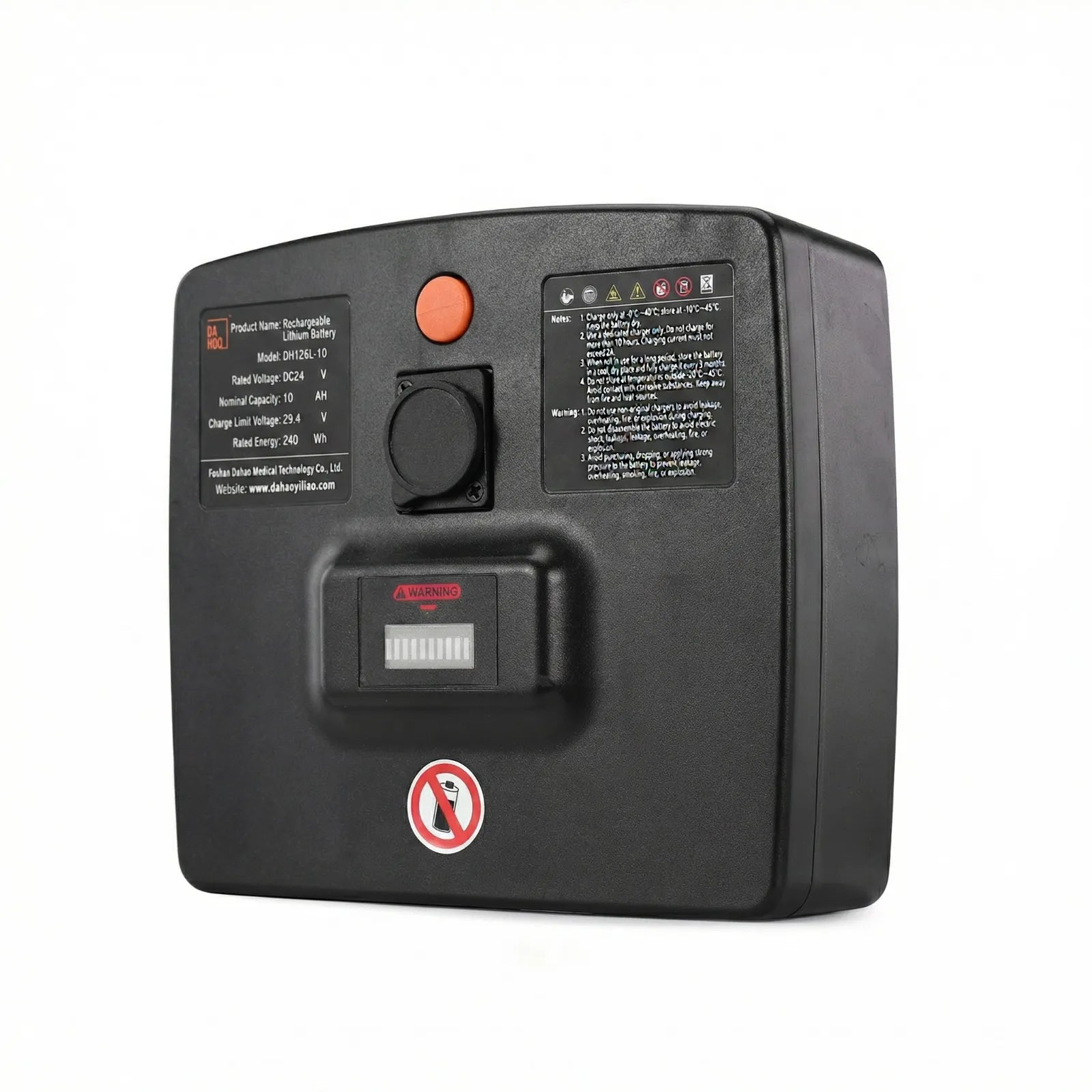 DX08 Backup Battery – 24V 12Ah Lithium