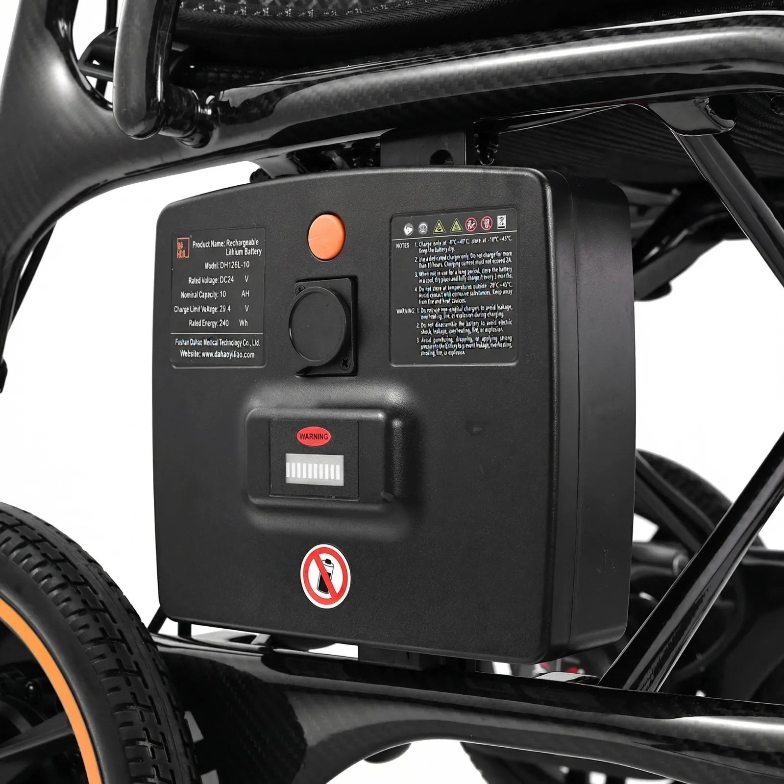 DX08 Backup Battery – 24V 12Ah Lithium