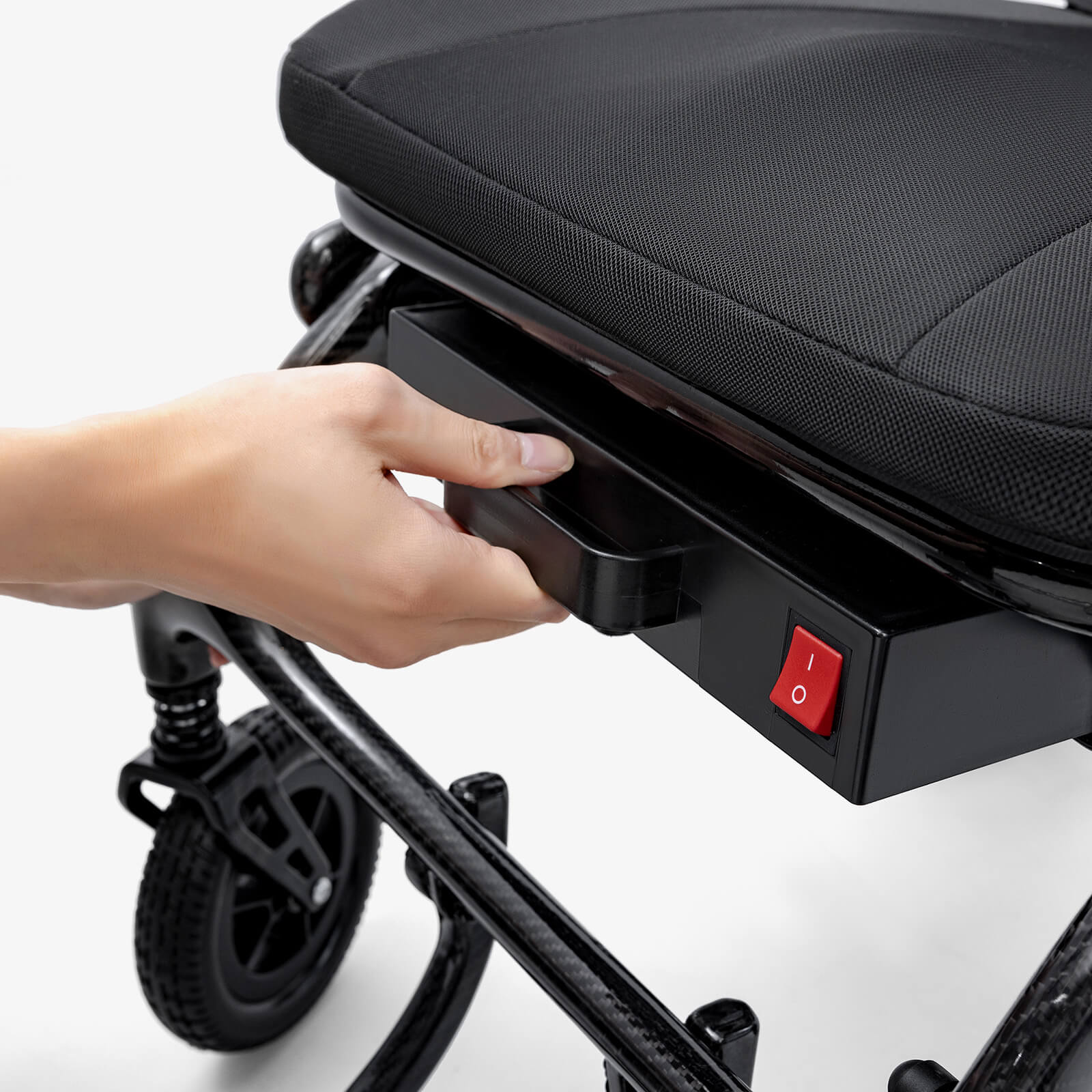 DX07 Ultra-Light Carbon Folding Electric Wheelchair