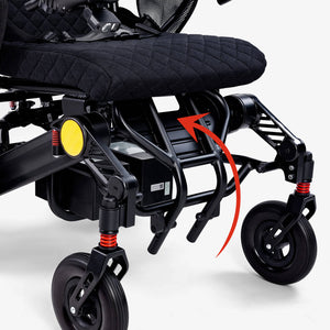 DX06 Heavy Duty Wide Seat Bariatric Folding Power Wheelchair
