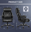 Executive Big and Tall 500lbs PU Leather Office Chair