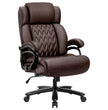 Executive Big and Tall 500lbs PU Leather Office Chair