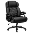 Executive Big and Tall 500lbs PU Leather Office Chair