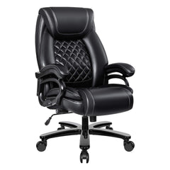 Executive Big and Tall 500lbs PU Leather Office Chair