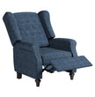 Fabric Linen Manual Wingback Recliner Chair