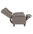 Fabric Linen Manual Wingback Recliner Chair